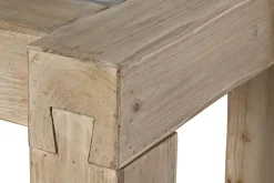 Consola de Madera Natural Abeto MDF MB-209219