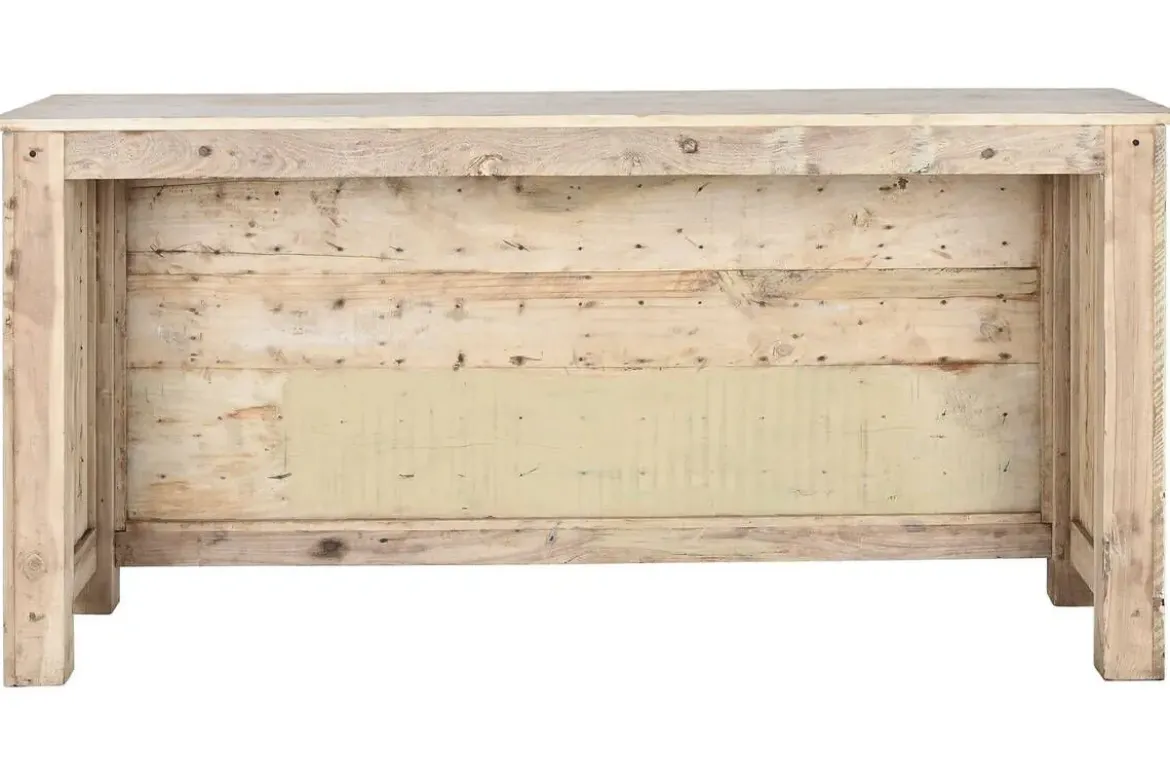 Consola de Madera Tallada Estilo Antiguo MB-213736