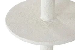Consola de MDF Acabado Rugoso Blanco MB-216611