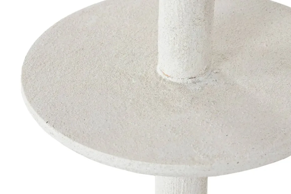 Consola de MDF Acabado Rugoso Blanco MB-216611