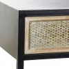 Consola de Metal y Madera con Cajones MB-211202