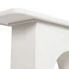 Consola de Recibidor Blanca de Madera Abeto y MDF MB-212194