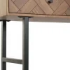 Consola de Recibidor de Acacia con Patas de Metal MB-222423