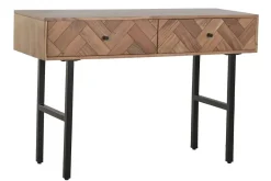 Consola de Recibidor de Acacia con Patas de Metal MB-222423