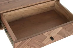 Consola de Recibidor de Acacia con Patas de Metal MB-222423