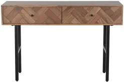 Consola de Recibidor de Acacia con Patas de Metal MB-222423
