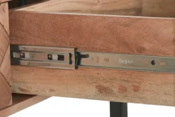 Consola de Recibidor de Acacia con Patas de Metal MB-222423
