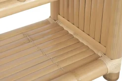 Consola de Recibidor de Bambú y Ratán Natural MB-221752