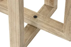 Consola de Recibidor de Madera Mindi Acabado Natural 120 cm MB-221507