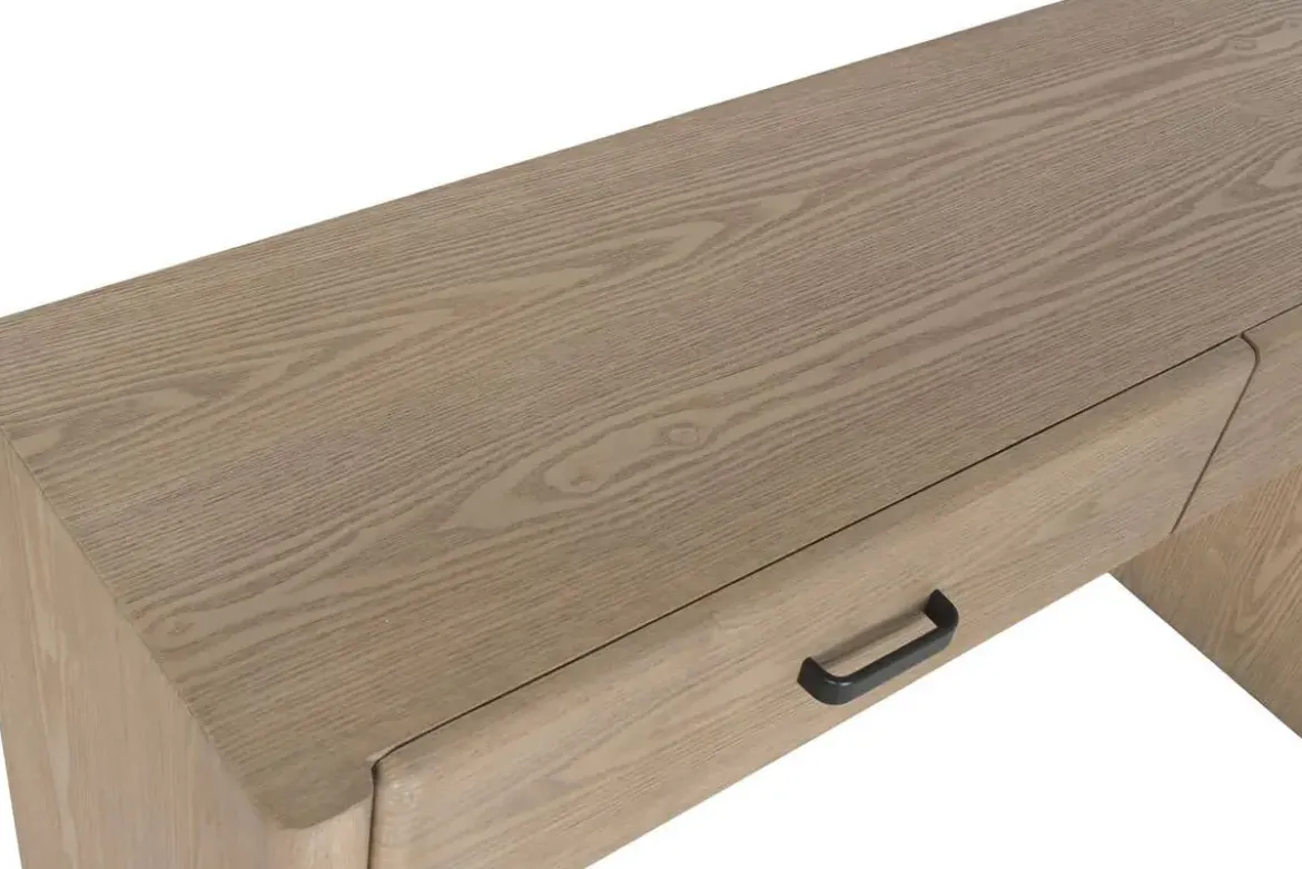 Consola de Recibidor de Madera de Abeto con 2 Cajones MB-219971