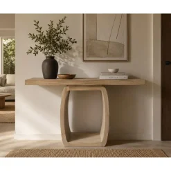 Consola de Recibidor de Madera de Pino 120 cm MB-227973