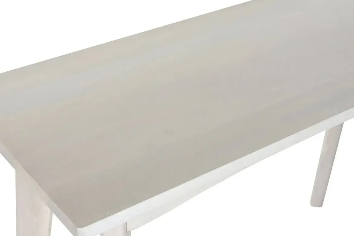 Consola de Recibidor de Madera de Mango Blanco Roto MB-215072