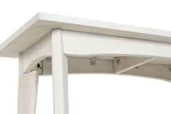 Consola de Recibidor de Madera de Mango Blanco Roto MB-215072