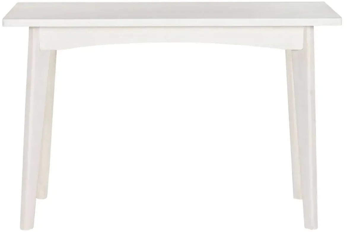Consola de Recibidor de Madera de Mango Blanco Roto MB-215072