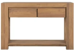 Consola de Recibidor en Teca Reciclada con 2 Cajones MB-221774