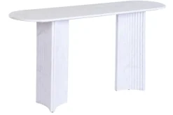 Consola de Recibidor Simil Mármol Blanco con Granito MB-226678