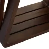 Consola Madera de Nogal con Cristal MB-204499