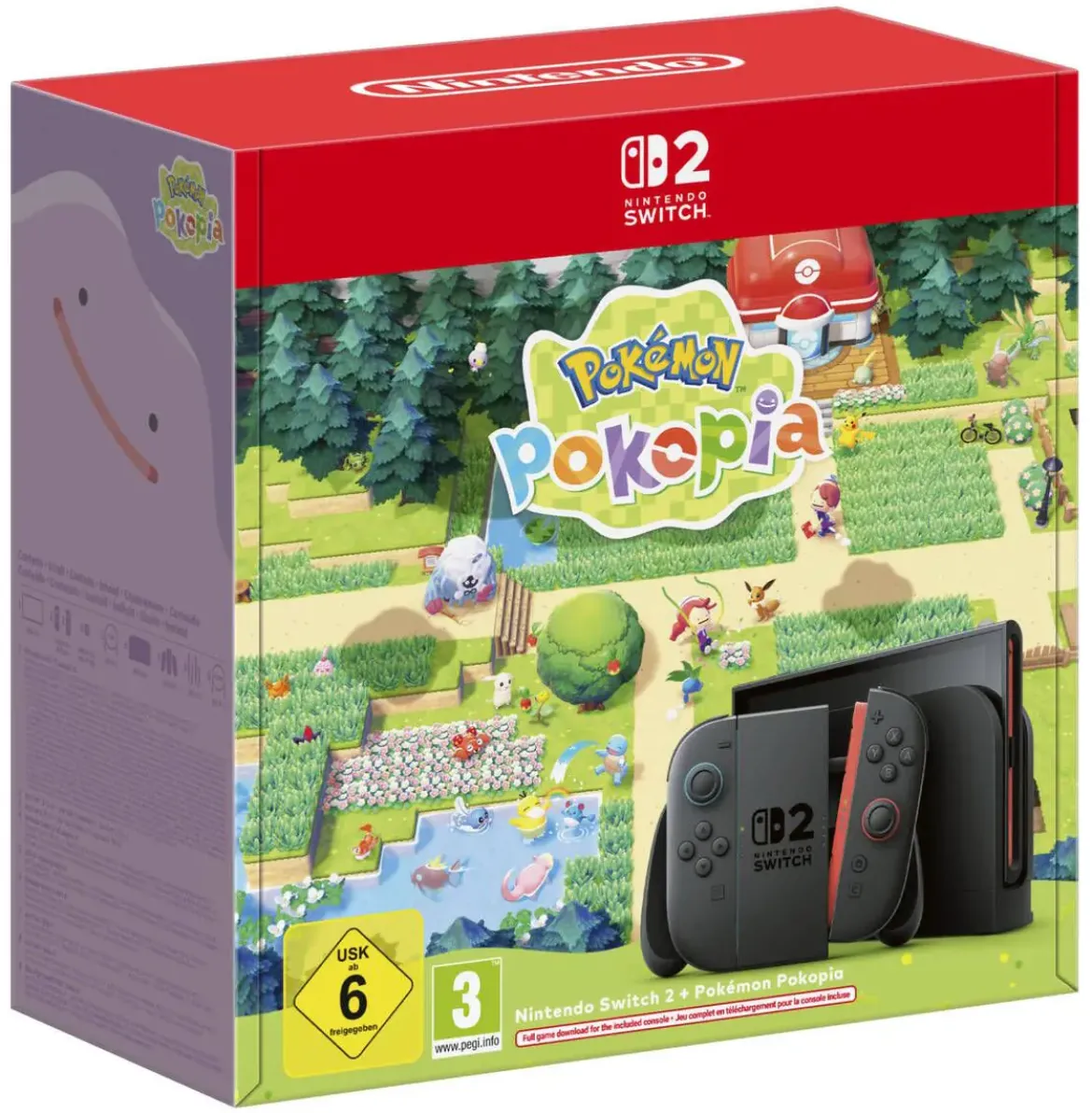 Consola Nintendo Switch 2 con Pokémon Pokopia 256 GB 10020008