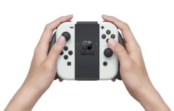 Consola Nintendo Switch OLED Blanca 64GB con Juego EVERYBODY 1-2 SWITCH 7454-4525
