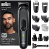 Cortapelo Barbero 16 en 1 Nariz y Orejas Recargable Resistente al Agua Color Negro BRAUN MGK7470