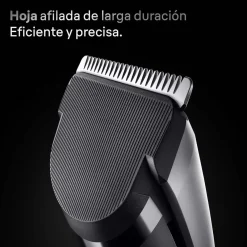 Cortapelos BRAUN con 17 Ajustes de Longitud y Carga Rápida HC7590