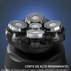 Cortapelos Rowenta TN3110 GentleBald con 5 Cabezales