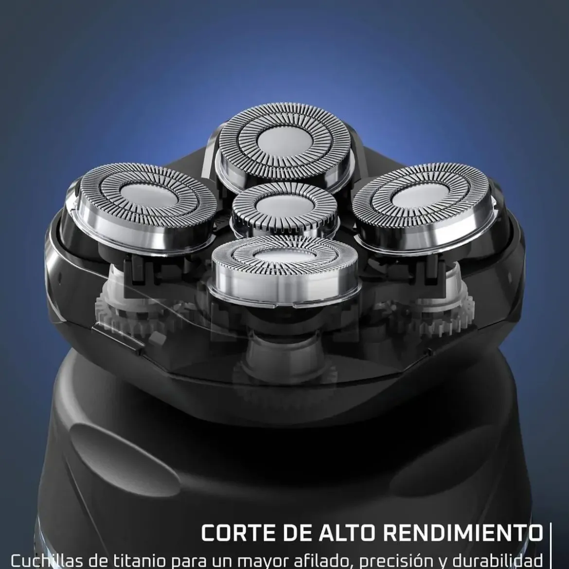 Cortapelos Rowenta TN3110 GentleBald con 5 Cabezales