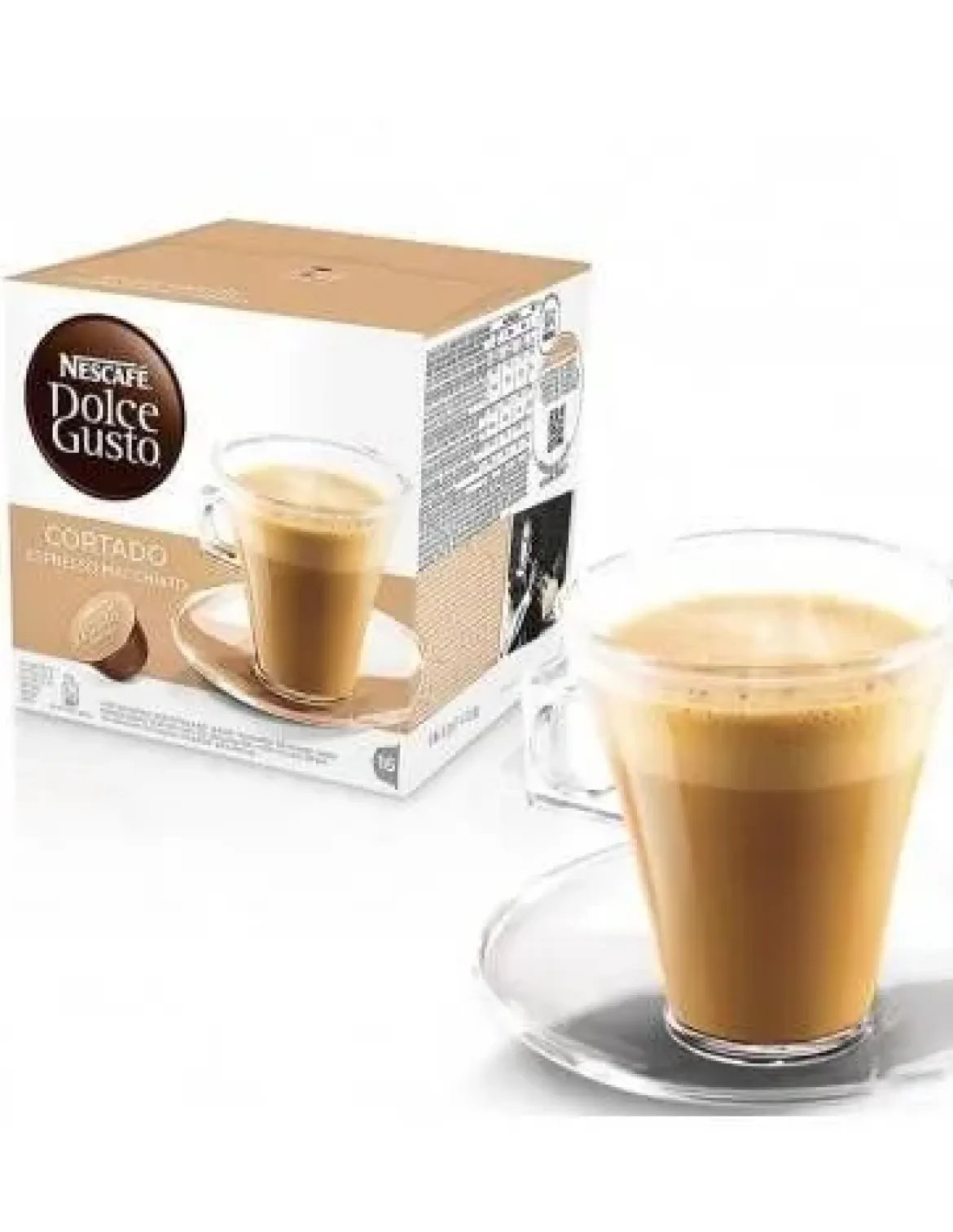 Cápsulas Nestlé Dolce Gusto Cortado Espreso Macchiato
