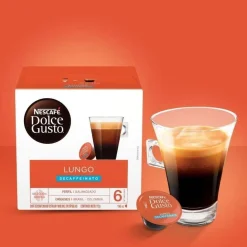 Cápsulas Nestlé Dolce Gusto Lungo Descafeinado