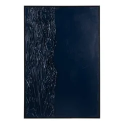 Cuadro en Relieve PS-Lienzo de 123x83 cm Color Negro 614690