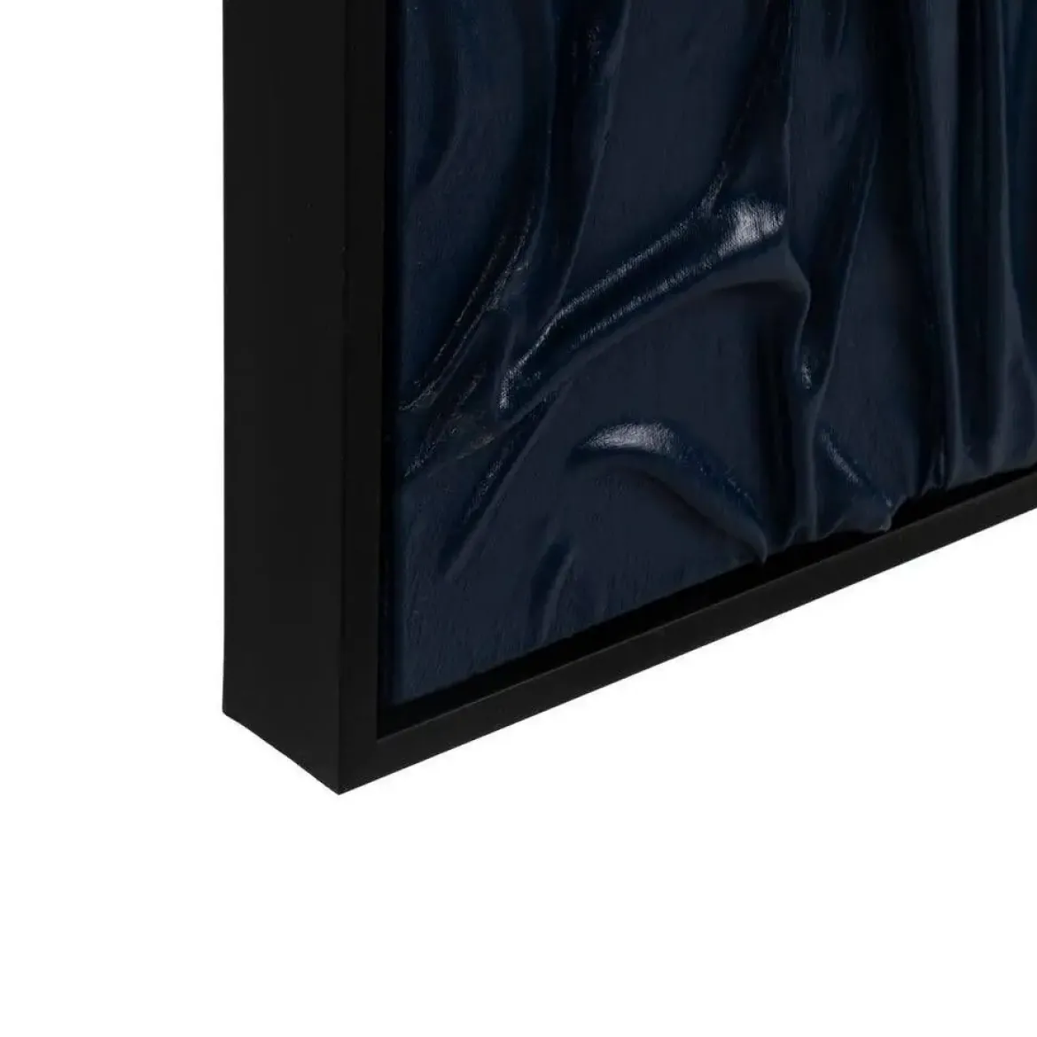 Cuadro en Relieve PS-Lienzo de 123x83 cm Color Negro 614690