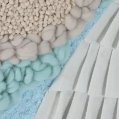 Cuadro Tapiz en 3D de Poliéster tonos Azules y Verdes CU-211773