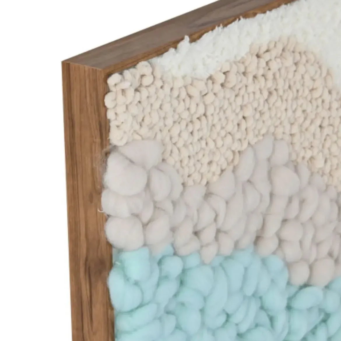 Cuadro Tapiz en 3D de Poliéster tonos Azules y Verdes CU-211773