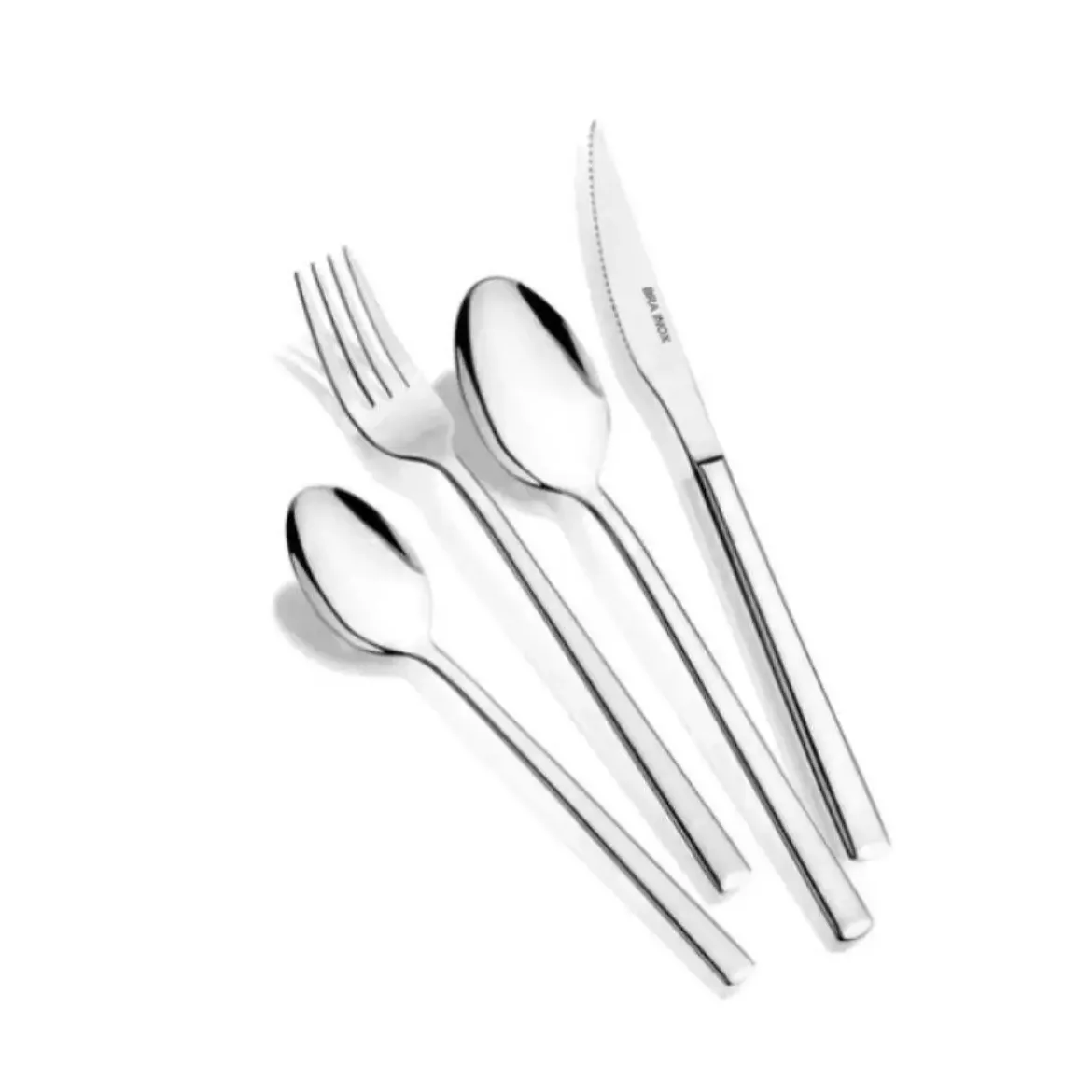 Cubertería de 113 Piezas con Cuchillo Chuletero VERONA BRA A048113