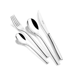Cubertería de 75 Piezas con Cuchillo Chuletero BARI A042075