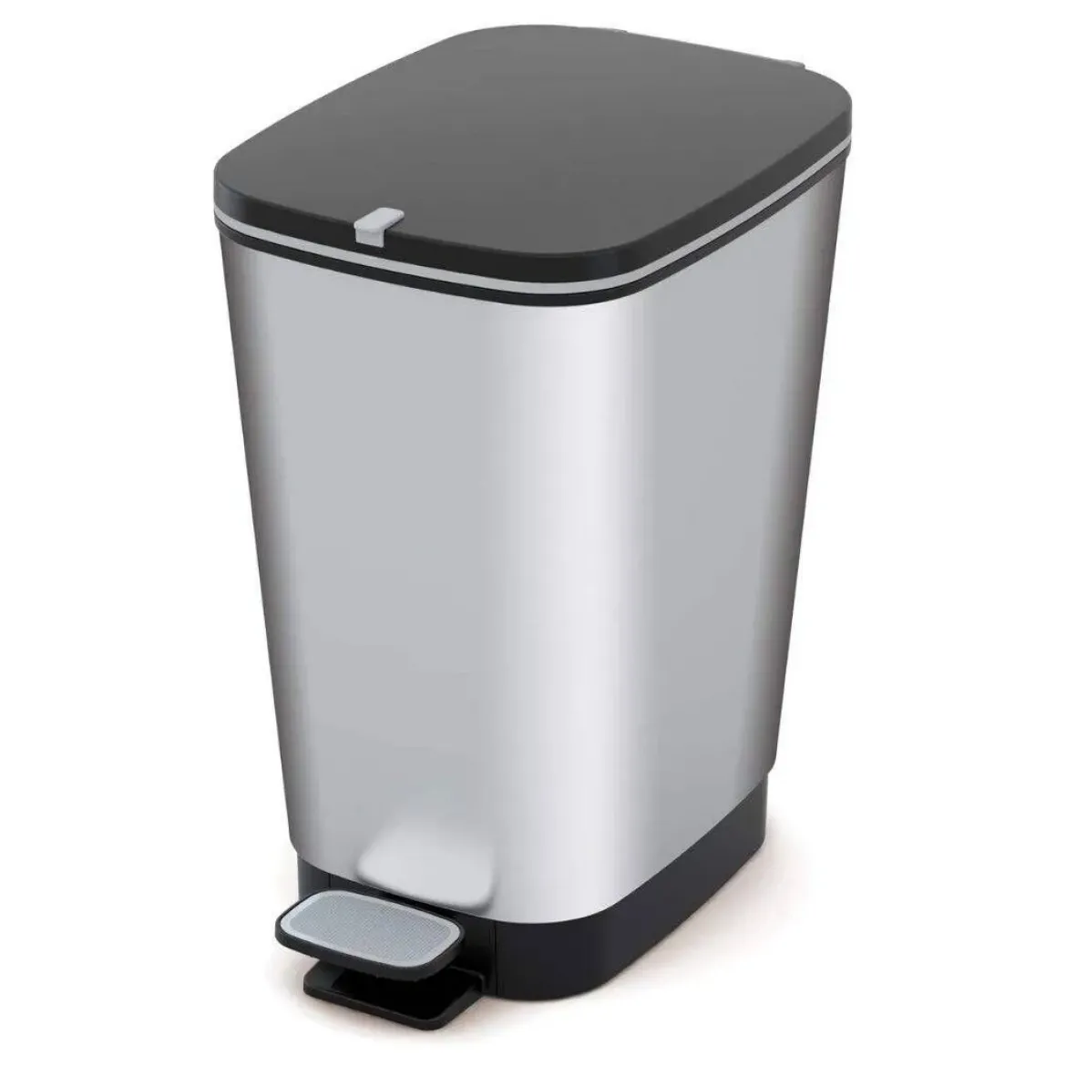 Cubo Chic con Pedal en Color Metalizado de 30 Litros CURVER