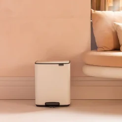 Cubo con Pedal BRABANTIA 12 Litros con Cubo Interior BO 238024