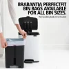 Cubo de Basura con Pedal 30 Litros MATT BLACK 238109