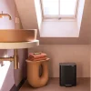 Cubo de Basura con Pedal 12L Matt Black Brabantia BO 238000