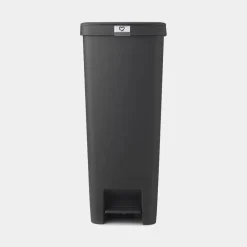 Cubo de Basura 40L Steptup Dark Grey BRABANTIA