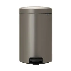 Cubo de Pedal 20L Acero Platinum NEWICON 114045