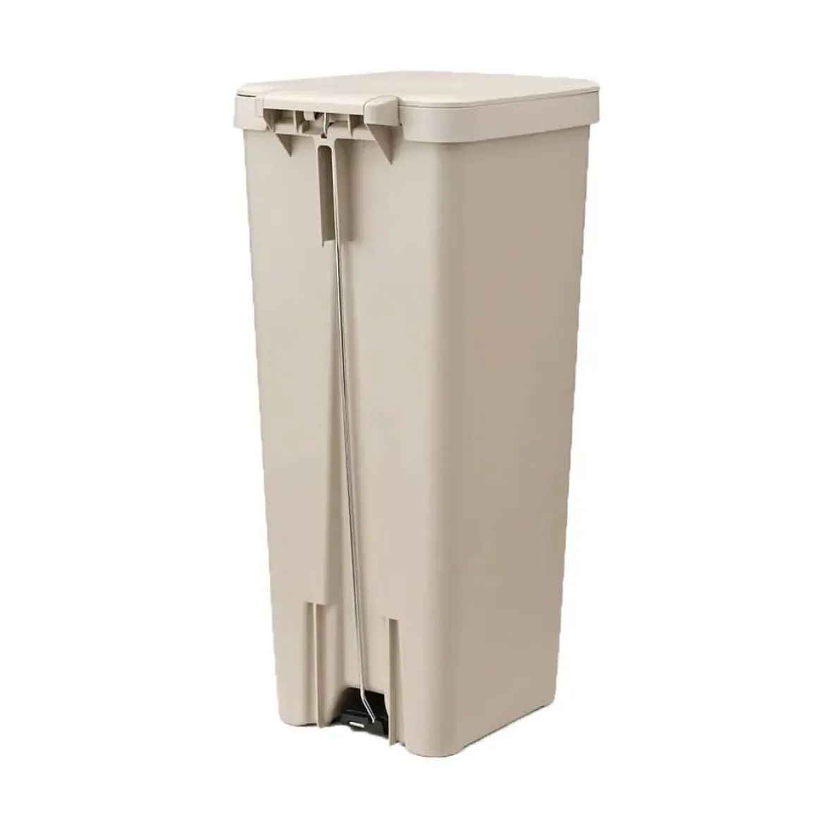 Cubo de Pedal 40 Litros con Cierre Suave Beige STEPUP 251849