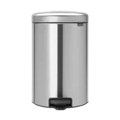Cubo Pedal 20 L NEWICON Antihuellas de Acero 111907