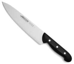 Cuchillo de Cocina con Mango Color Negro Serie Maitre 215 mm ARCOS 150800