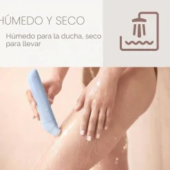 Depiladora Corporal Philips Wet & Dry con 3 Cuchillas BRL127/00