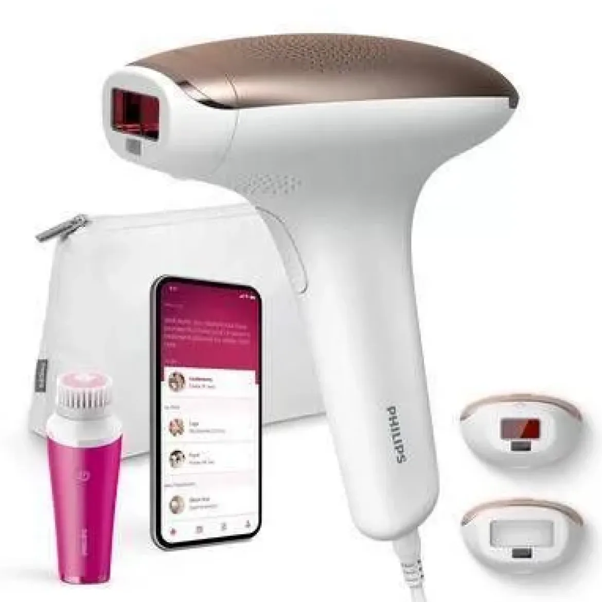 Depiladora Philips Lumea Luz Pulsada 2 Accesorios + Perfilado BRI924