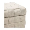 Descalzadora Tapizada Beige de 40 cm ENTRELAZ 33-650