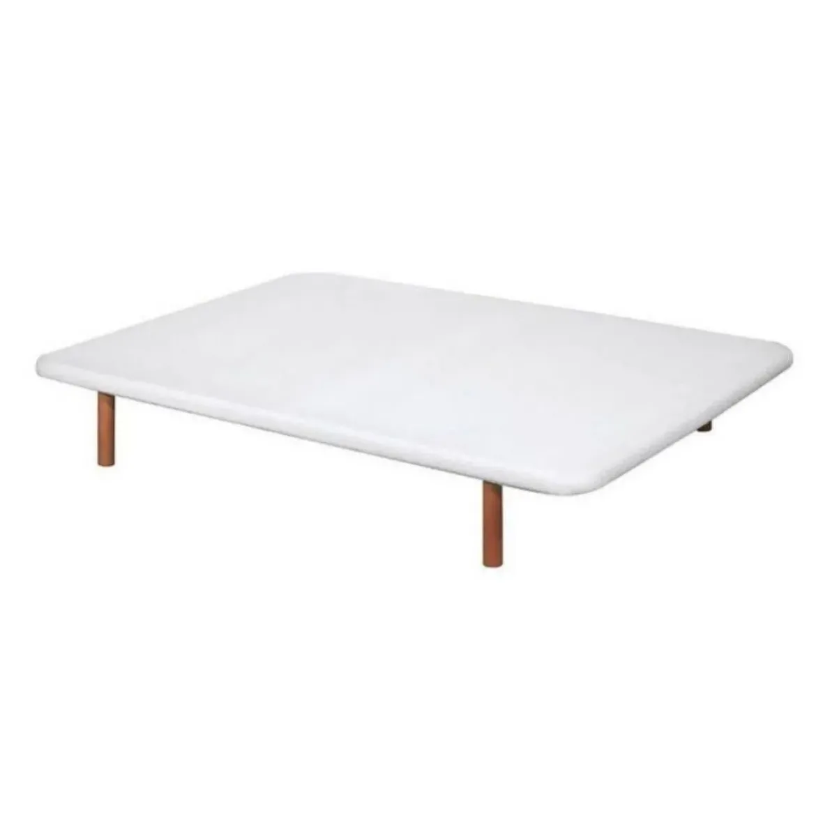 Divanlín Base Tapizada Blanco 105x190cm DL27053