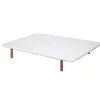 Divanlín Base Tapizada Blanco 150cm x 190cm DL27053