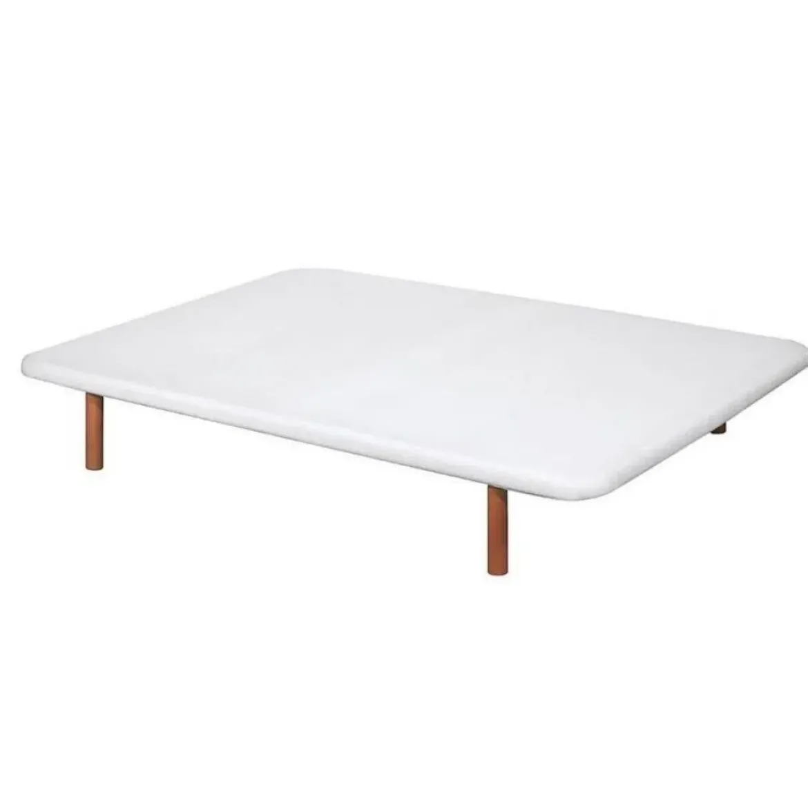 Divanlín Base Tapizada Blanco 150cm x 190cm DL27053